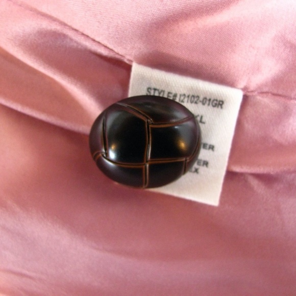 Pink Lily Sherpa Jacket Pink Multicolor Plaid Lined Womens Size XL - Picture 13 of 16